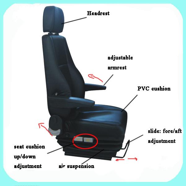 Avtomobilski sedež za avtomobilsko polno velikost Full Size Custom Bus Car Driving Seat